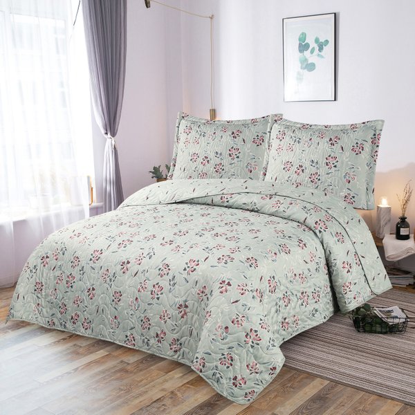 11 kit colcha cobre leito color solteiro estampado textil arte com 1 porta travesseiros