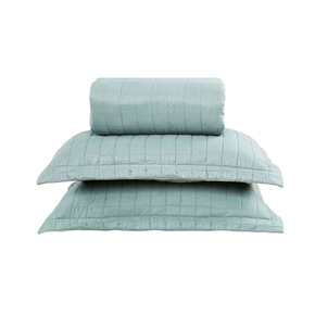 30 kit colcha cobre leito perola casal textil arte com 2 porta travesseiros