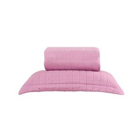 41 kit colcha cobre leito perola casal textil arte com 2 porta travesseiros