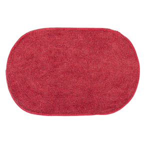 04 tapete soft antiderrapamente 40cmx60cm textil arte rosa