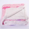 06 cobertor de bebe sherpa estampado mimoo nuvens rosa