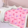 cobertor infantil estampado sherpa