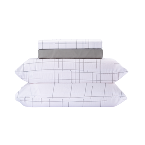 09 jogo de cama capri casal 4 pecas percal 150 fios textil arte