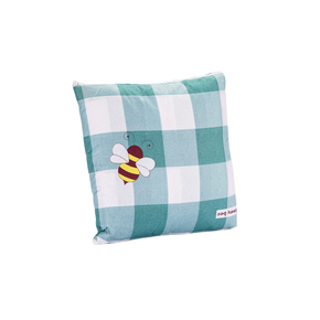 03 edredom vira almofada infantil 2 em 1 textil arte abelha