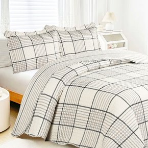 02 kit colcha cobre leito romma super king textil arte com 2 porta travesseiros