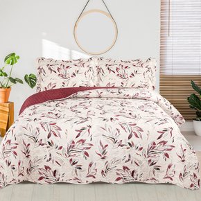 32 kit colcha cobre leito romma super king textil arte com 2 porta travesseiros