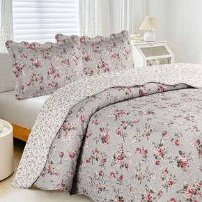 49 kit colcha cobre leito romma super king 2 porta travesseiros textil arte