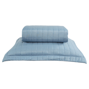 30 kit colcha cobre leito perola solteiro 1 porta travesseiros textil arte bege mushroom