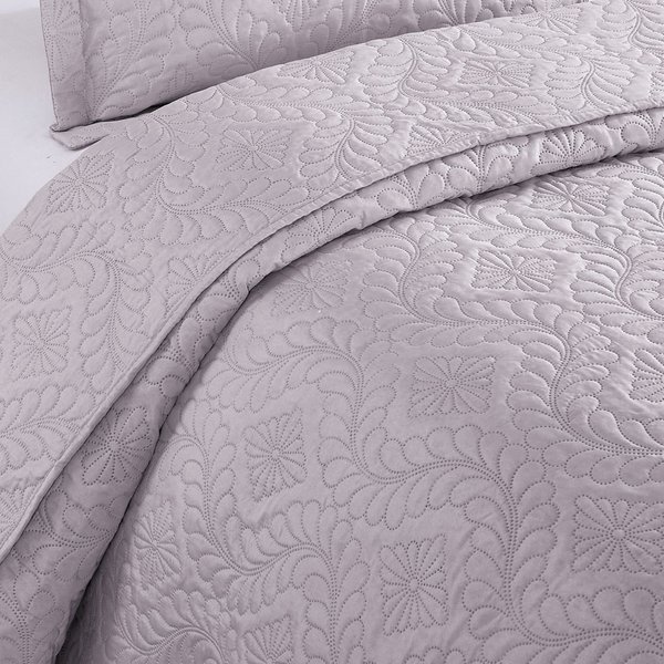 14 kit colcha cobre leito veneza casal 2 porta travesseiros textil arte verde mineral