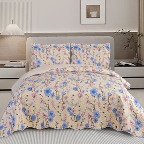 20 kit colcha cobre leito romma super king 2 porta travesseiros textil arte aida